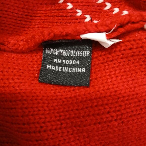 Pronti Collection by PHITA Men's 4XL Red Argyle 1/4-Zip Neck Big & Tall - Picture 13 of 15